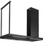 Okap Nortberg Metropolis Black Matt - 180 cm