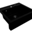 Zlew Kernau KGS I 60 1B Retro Deep Black