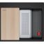 Zlew Franke KNG PRO 610-53 FTL czarny mat + czarne elementy [114.0749.632]