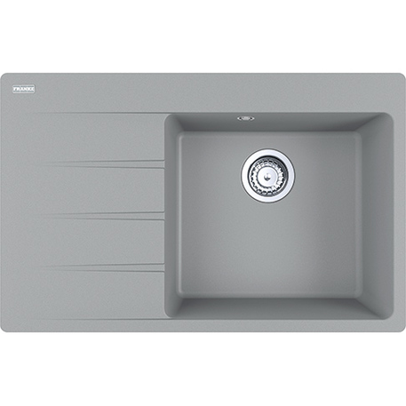 Zlew Franke CNG 611-78 TL Kamienny Szary [114.0633.141] lewy ociekacz