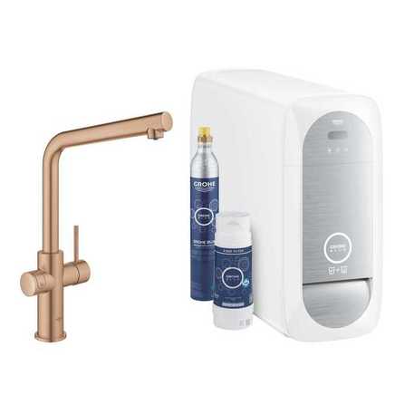 Zestaw Grohe Blue Home Brushed Warm Sunset 31454Dl1