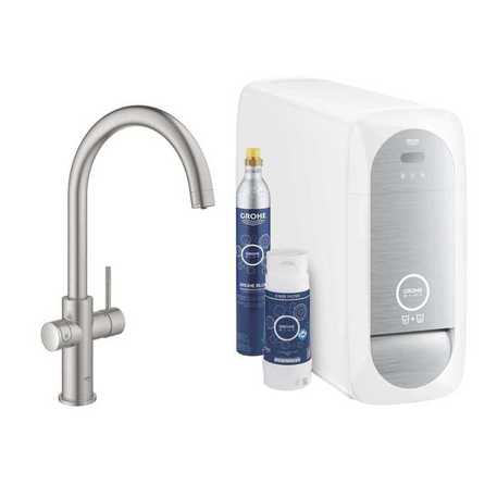 Zestaw Grohe Blue Home Stal Szlachetna 31455DC1