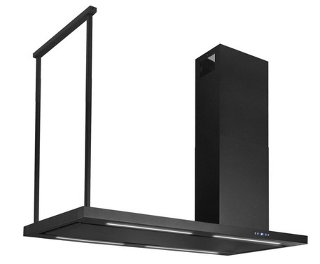 Okap Nortberg Metropolis Black Matt - 150 cm