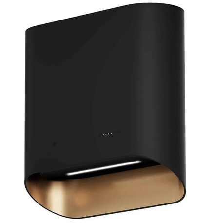 Okap Ciarko Design Simple Black Gold