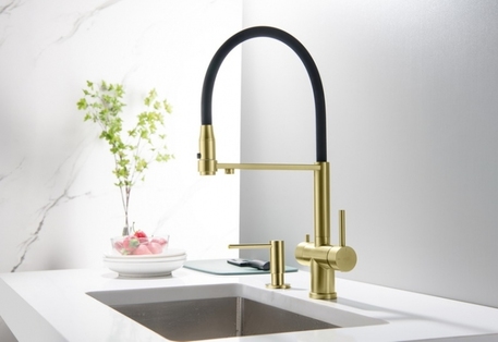 Bateria Blue Water Tusar mosiądz antyczny - Poznań