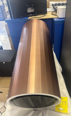Okap Ciarko Design Roto Rose Gold Steel