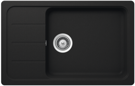 Zlew Schock FORMHAUS D-100LS Onyx CRISTALITE®