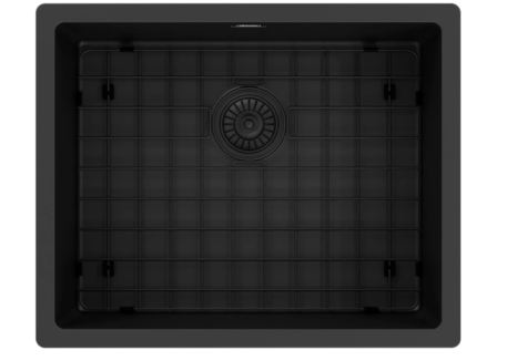 Zlew Kernau KSS U 61.1 1B SS Matt Black
