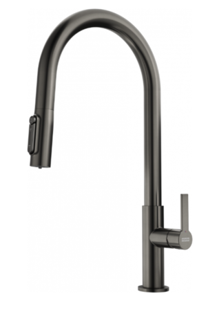 Bateria Franke Maris Slim Clear Water J pull-out antracyt [120.0736.603]