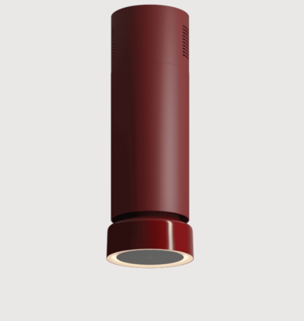 Okap Ciarko Design Fluo W Burgundy / Burgundy Gloss wyspowy