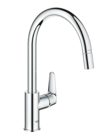 Bateria Grohe Baucurve chrom 30547000