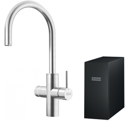 Bateria Franke Mythos Water Hub Sparkling stal szlaechtna [160.0708.956]- Poznań