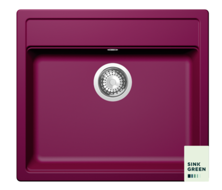 Zlew Schock MONO N-100 Berry 