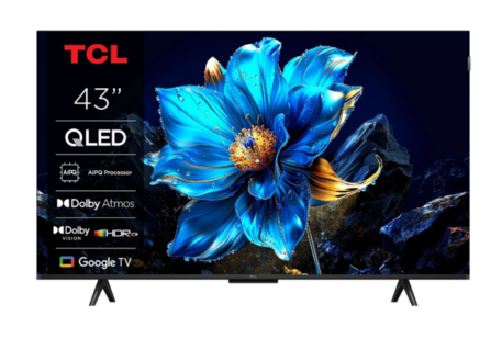 Telewizor TCL 43P7K 43" QLED 4K UHD Google TV