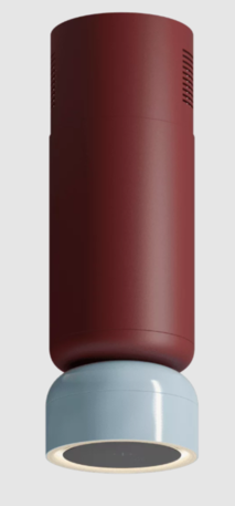 Okap Ciarko Design Icon W Burgundy / Baby Blue Gloss
