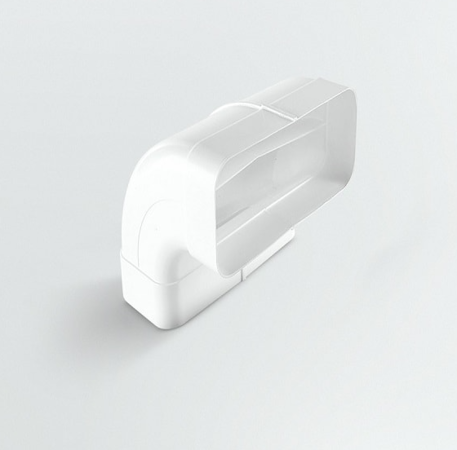 Kolanko pionowe prostokątne 90° 227x94 mm KIT0121005
