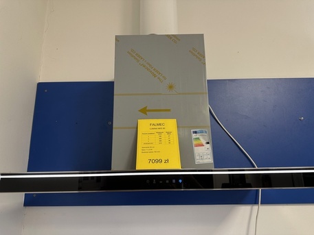 Okap Falmec Lumina NRS 90 czarny - wyprzedaż ekspozycji